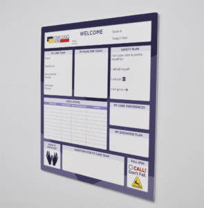 Frameless Behavioral Healthcare Board by Patient Care Boards