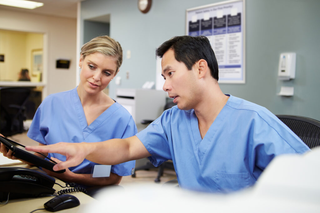 Nurses Huddle Board Healthcare Communication Solution